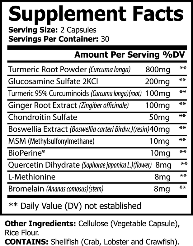 Turmeric With Ginger Supplement